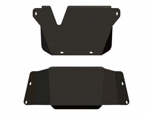 Защита КПП и РК, TOYOTA, Land Cruiser 105, 2002 -, 4,2; 4,5; 4,7, сталь 2 5мм