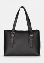 Модель №1450 | кожзам | гладкий | черный | Р848-1 | 30393