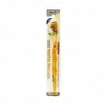 Зубная щетка «Dental Pro Care Gold» color micro tip bristles  Yellow