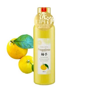 Ополаскиватель полости рта «Propolinse Yuzu» (разрушающий и окрашивающий налёт, спиртовой, вкус «Юдзу») 600 мл