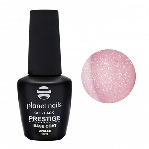 Камуфлирующая база для гель лака Prestige Base Shimmer Natural Pink PN, 10 мл