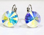 Серьги кристаллами Swarovski