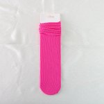 Женские однотонные носки, цвет розовый