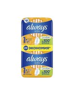 ALWAYS Ultra Женские гигиенические прокладки ароматизированные Light Duo 20шт