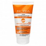 KORA Крем солнцезащитный SPF 50+ (СПФ 50) для лица и тела усиленная защита 150 мл Кора