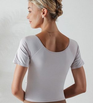 Женская спортивная футболка, цвет белый