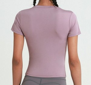 Женская спортивная футболка, цвет розовый