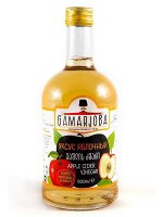 Уксус яблочный 500 мл GAMARJOBA