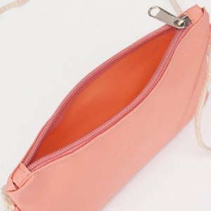 Рюкзак на молнии, шопер, сумка, косметичка, цвет розовый