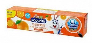 LION "Кодомо" Зубная паста  40гр "Апельсин" (Orange)