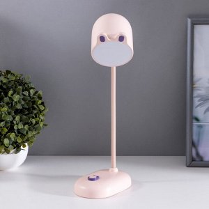 Лампа настольная «Мими» LED 3 Вт диммер USB розовый 8x12.5x32 см RISALUX