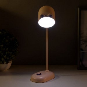 Лампа настольная «Мими» LED 3 Вт диммер USB розовый 8x12.5x32 см RISALUX