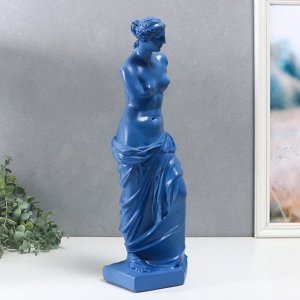Сувенир полистоун "Венера" синяя 47х14х14 см