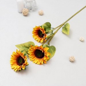 Poetry in flowers Цветы искусственные «Три подсолнуха», 15x90 см
