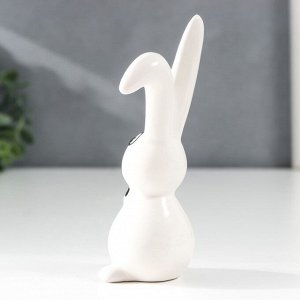 Сувенир керамика "Зайчишка пузико-арбузико" 5х3,5х10,7 см