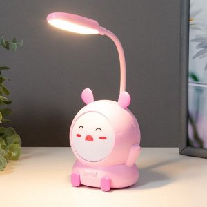 Настольная лампа "Ушастик" LED 1,2 Вт USB 9х9х20 см МИКС RISALUX