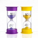Песочные часы на 10 минут, 12 х 5.5 см , микс
