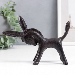 Фигурка чугун, подставка для колец «Ослик», 10?4?12.5 см
