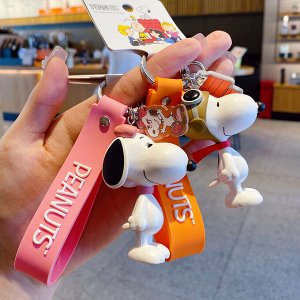 Брелок Снупи Snoopy - На ключи в подарок детям на рюкзак или сумку