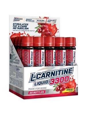 BE FIRST L-Carnitine 3300 мг 1 амп 25 мл