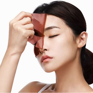 Тонизирующая гидрогелевая маска для лица с какао Petitfee Cacao Energizing Hydrogel Face Mask, 32г