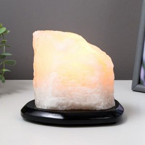 Соляной светильник с диммером "Скала" 2-3 кг, 15Вт, 20х12х14 см