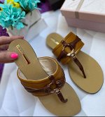 Шлепанцы женские BASCONI из натуральной кожи