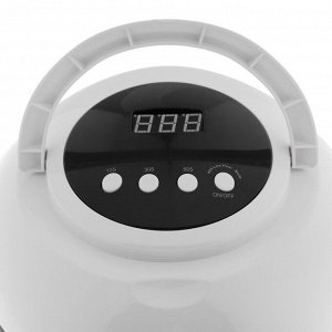 Лампа для маникюра Luazon LUF-03, UV/LED, 45 диодов, 120 Вт, таймер, 220 В, белая