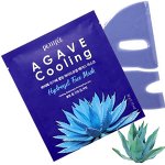 Охлаждающая гидрогелевая маска с экстрактом агавы Petitfee Agave Cooling Hydrogel Face Mask, 32 гр