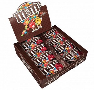 Драже M&M's c молочным шоколадом, 32 шт по 45 г