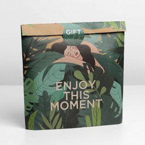 Пакет упаковочный «Enjoy this moment», 20 ? 30 ? 5 см
