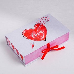 Коробка-книга Love, 20 ? 12.5 ? 5 см