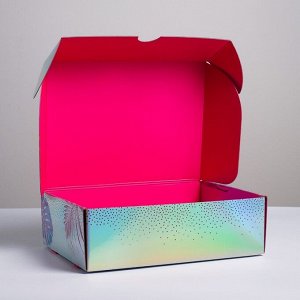 Складная коробка «Тропики», 30,5 x 22 x 9,5 см