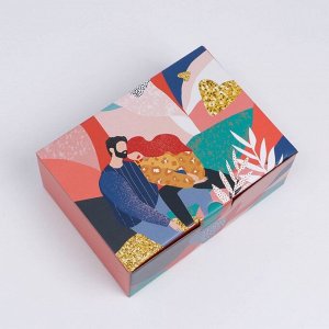 Коробка сборная «Love», 26 x 19 x 10 см