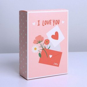 Коробка складная «Любовные письма», 22 x 30 x 10 см