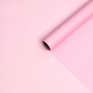 Пленка для цветов, матовая, пудра светлая, 0.58x10 м