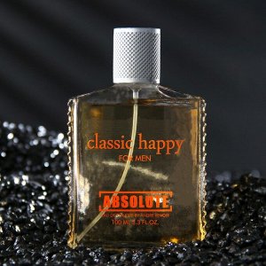 Туалетная вода мужская Absolute Classic Happy, 100 мл