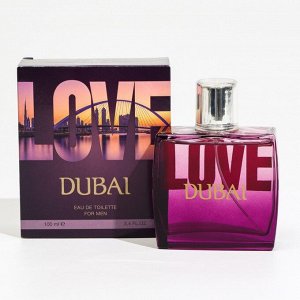 Туалетная вода мужская Love "Dubai", 100 мл