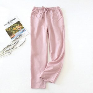 Женские домашние брюки, цвет розовый