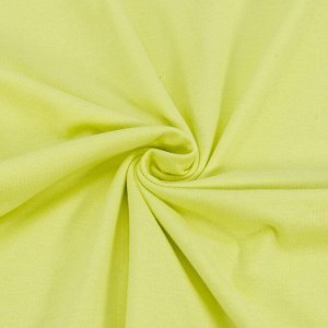 Ткань на отрез кулирка М-2017 цвет солнечный лайм