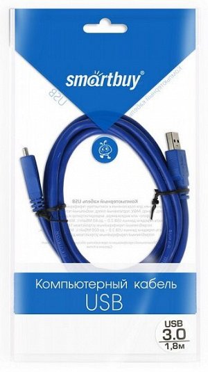 Кабель Smartbuy USB3.0 A--> micro B 1,8 m (K-750-100)