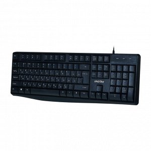 Клавиатура проводная мультимедийная Smartbuy ONE 207 USB черная (SBK-207US-K)