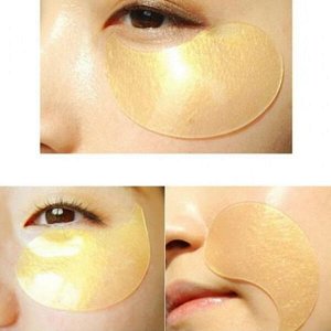 Гидрогелевые патчи для глаз на основе золота и улиточного муцина Petitfee Gold & Snail Hydrogel Eye Patch, 60 шт