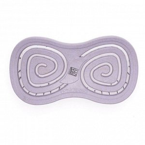 Dewal Beauty Щетка массажная с нейлоновым штифтом / Eco-Friendly DBEF35-Violet, бабочка, фиолетовый