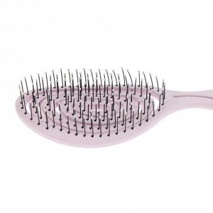 Dewal Beauty Щетка для волос продувная с нейлоновым штифтом / Eco-Friendly Lilac, улитка, лиловый