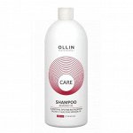 Ollin Шампунь для против выпадения волос с маслом миндаля / Care, 1000 мл