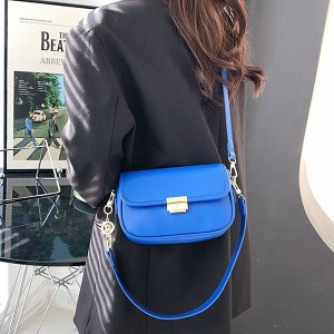 Миниатюрная сумка-несессер на замке, цвет синий