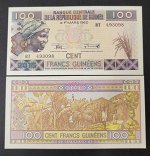 Гвинея 100 франков 1998-2017 UNC