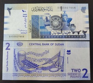 Судан 2 фунта 2006 UNC