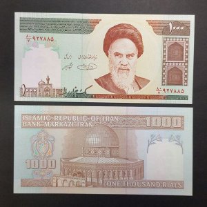 Иран 1000 риалов 2012 UNC